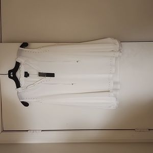 Hot Fashion!!! Brand new cold shoulder blouse with gold details!!!